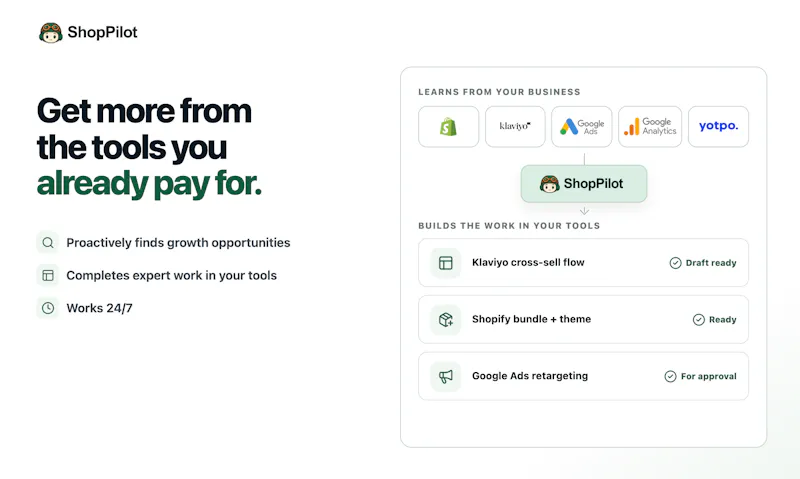 ShopPilot screenshot 1