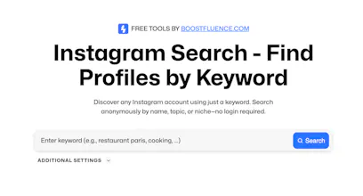 Instagram Profile Search gallery image