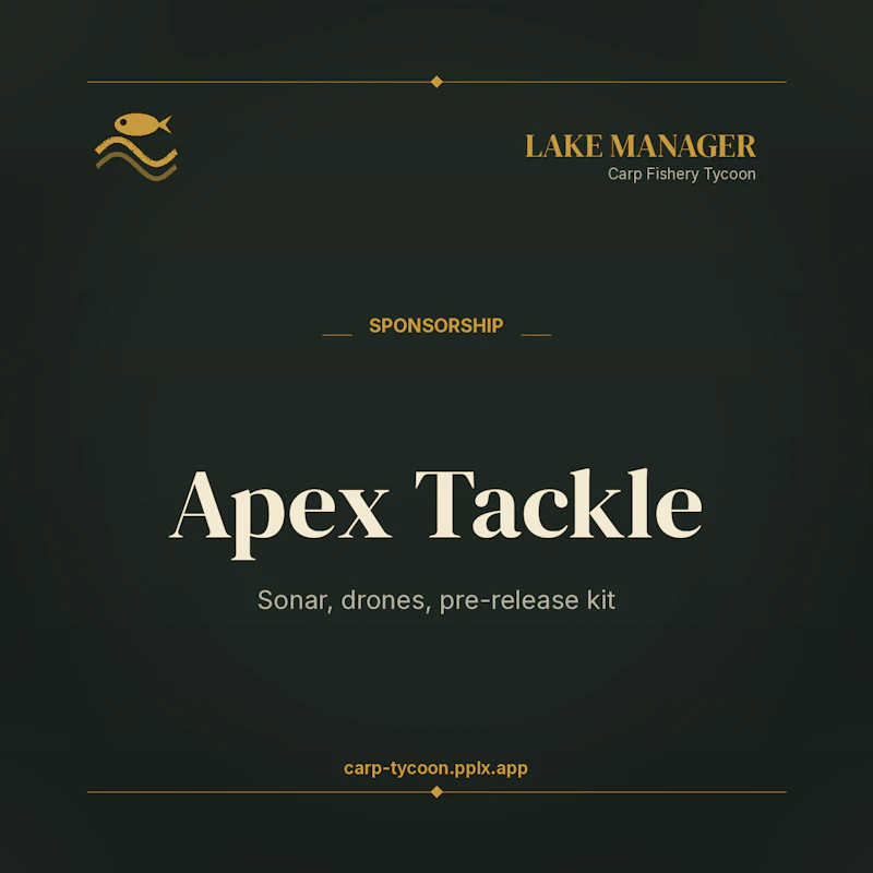 Carp Tycoon — Lake Manager screenshot 3