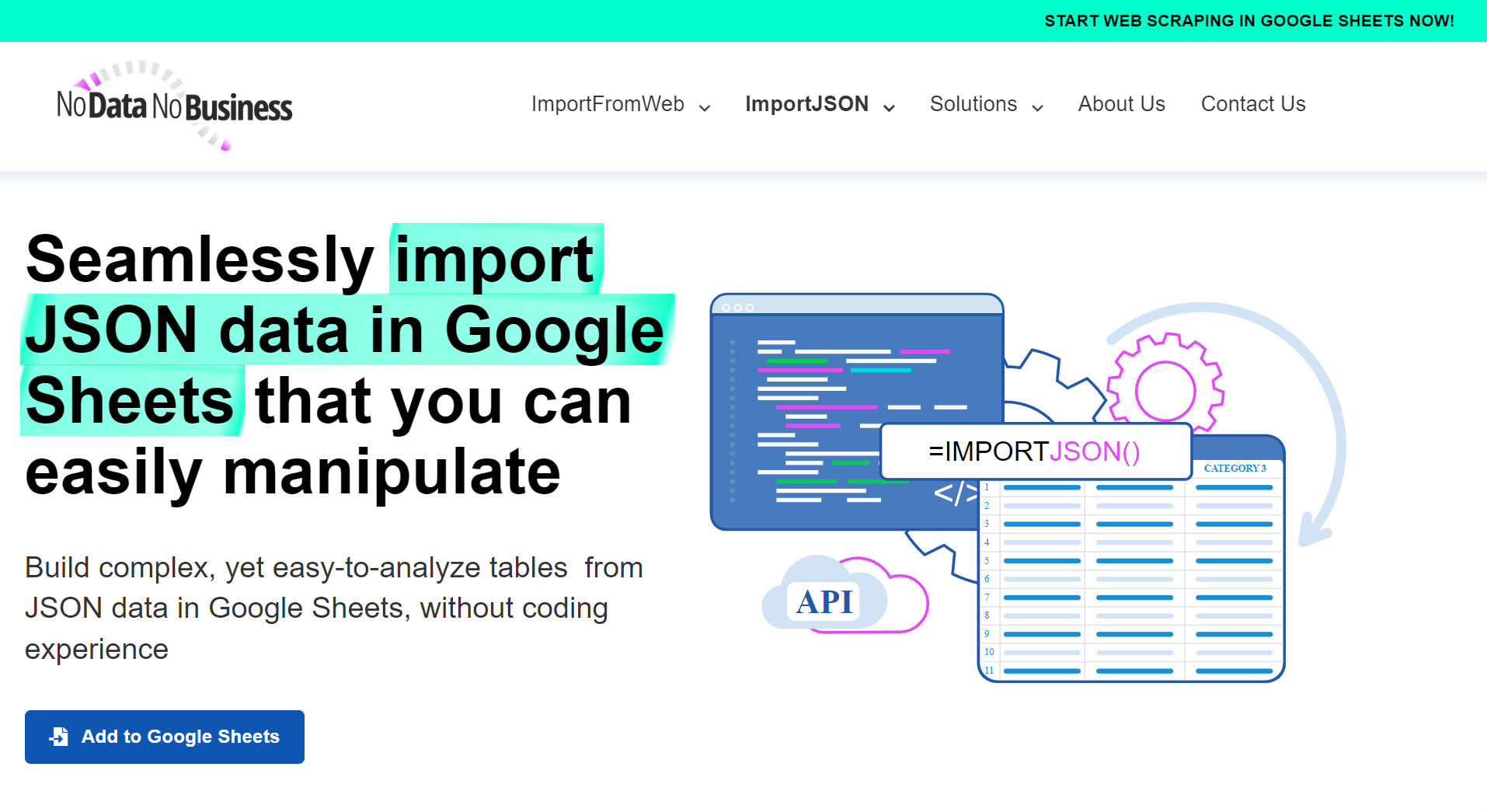Importjson - Google कार्यक्षेत्र ऐप - Google शीट में JSON डेटा आयात करने का सरल तरीका मीडिया 3