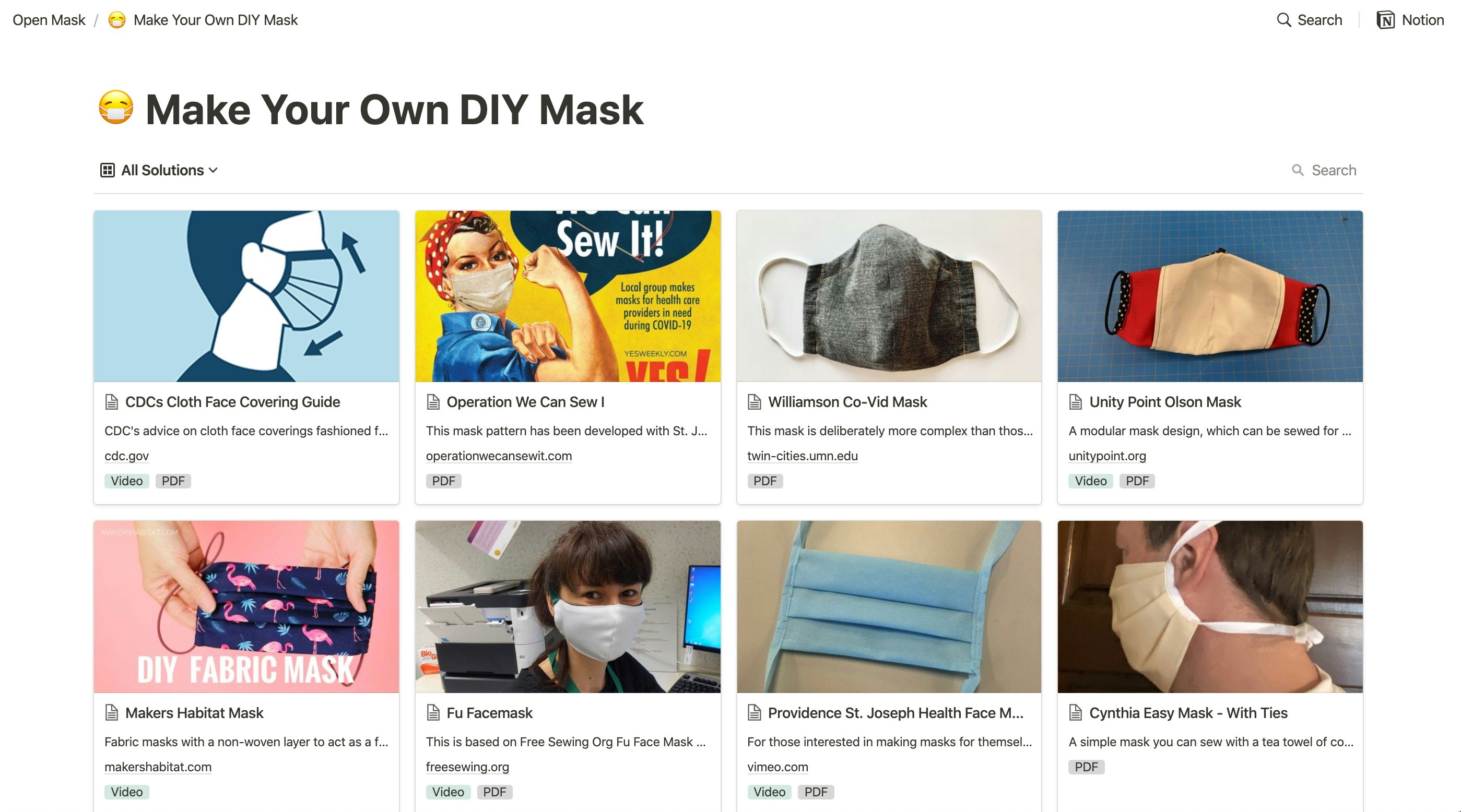 Open Mask | CoVid-19 gallery image