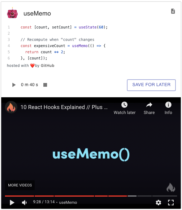 React Hooks in the #shorts gallery image