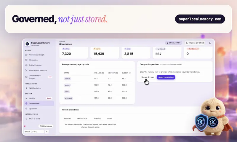 SuperLocalMemory screenshot 12