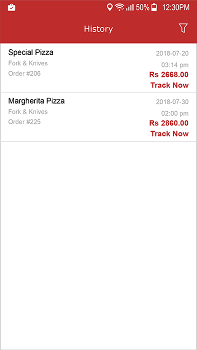 Food Delivery. Restaurant IOS gallery image