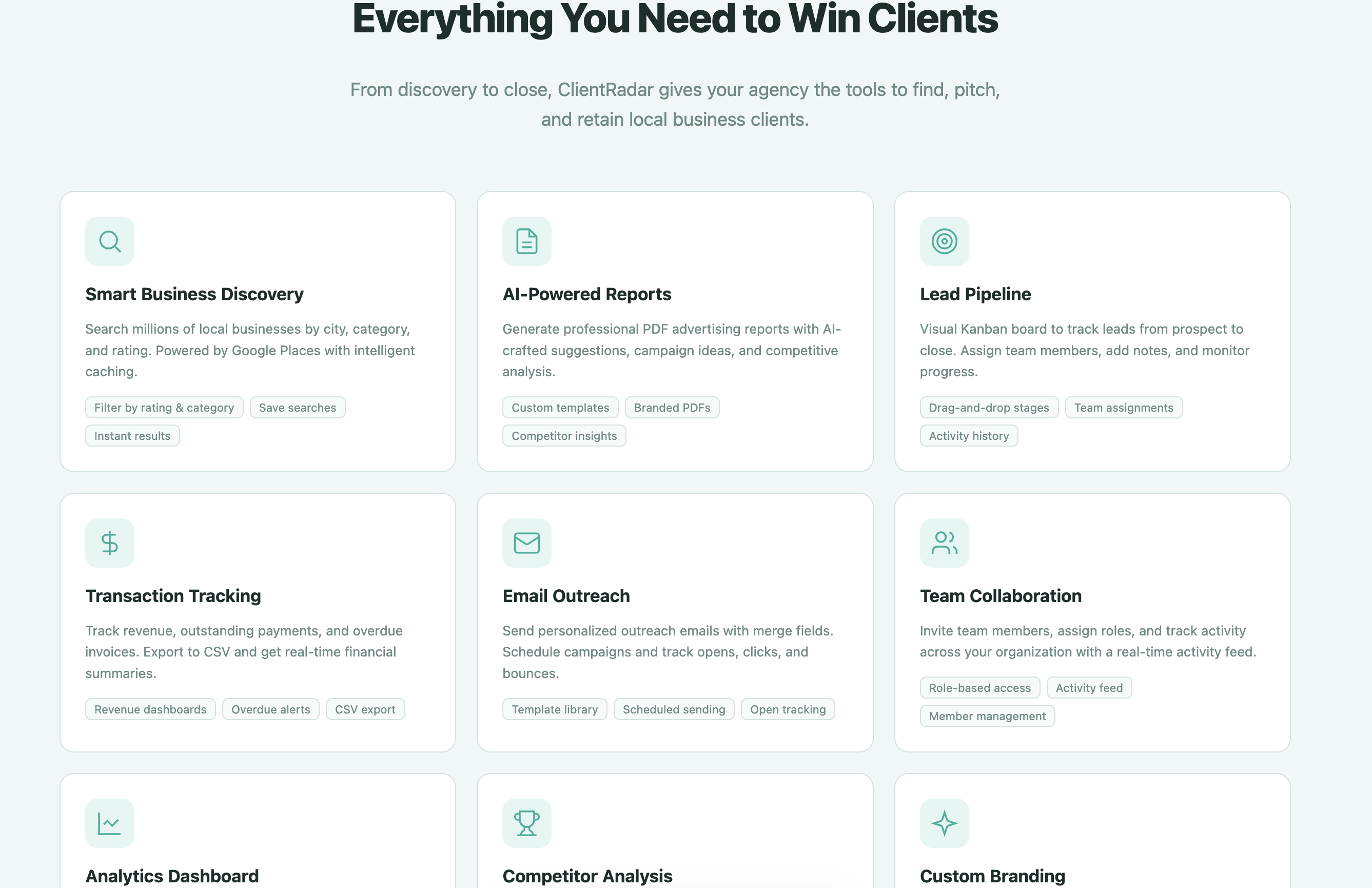 ClientRadar gallery image