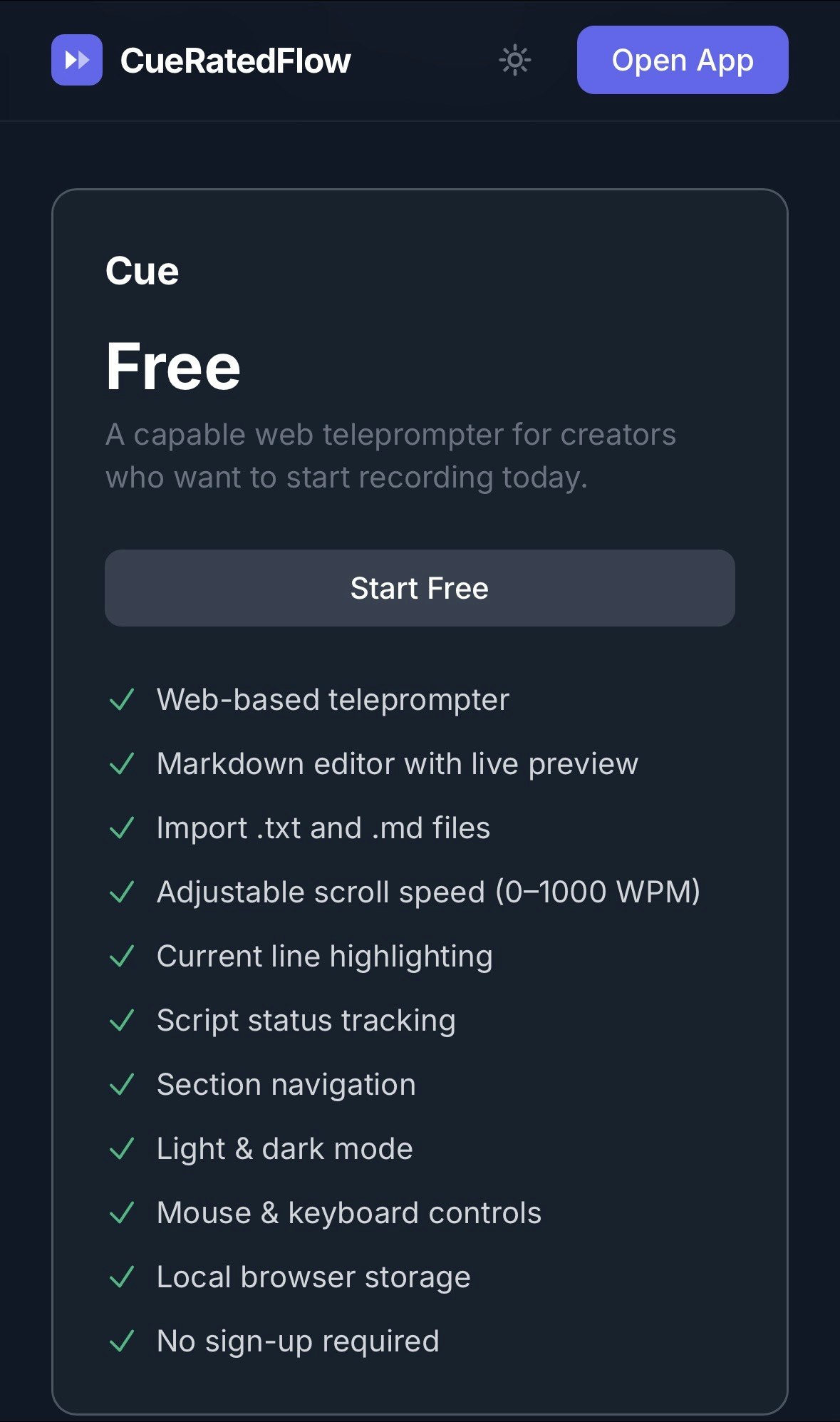 CueRatedFlow  gallery image