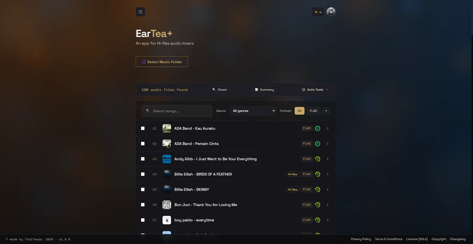 EarTea screenshot 2