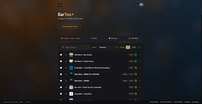 EarTea screenshot 2