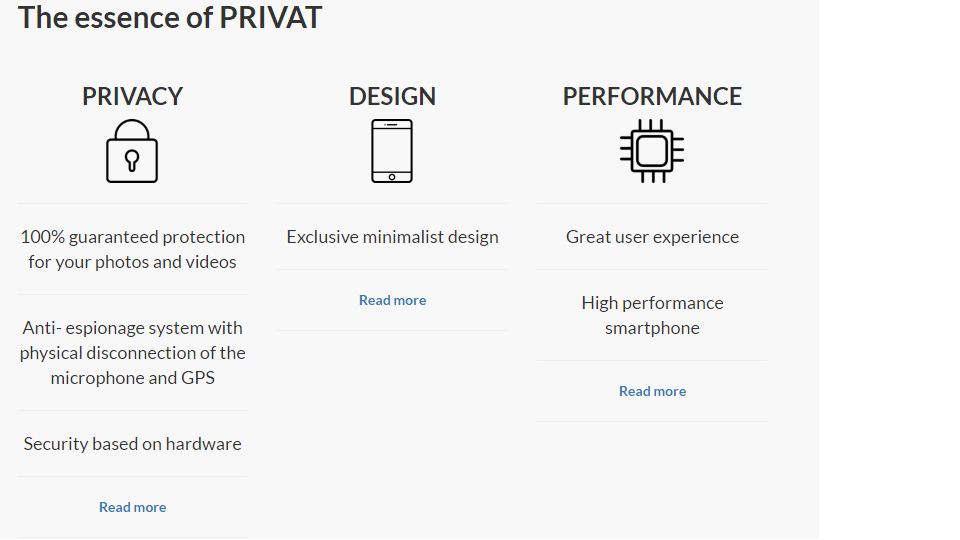 PRIVAT - Smartphone gallery image