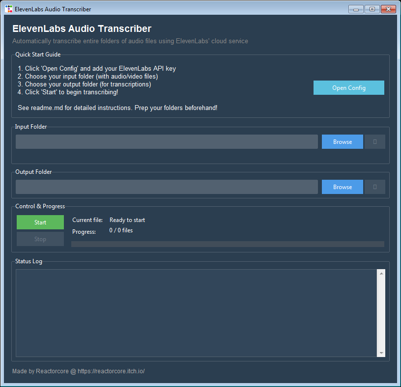 ElevenLabs Batch Transcriber media 2