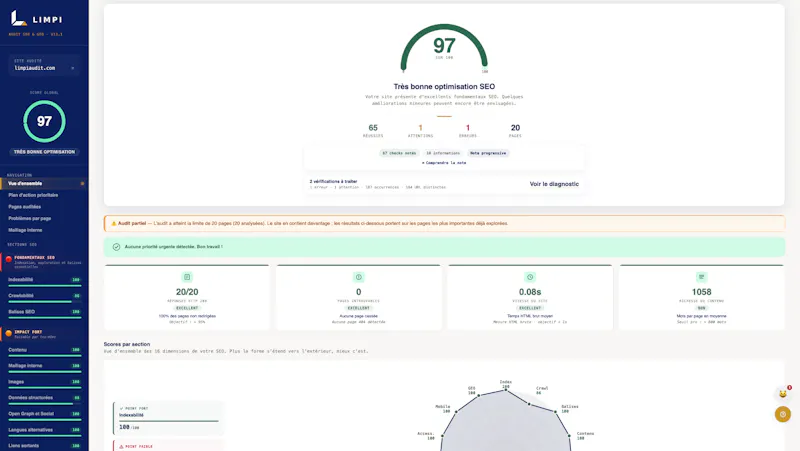 Limpi screenshot 1