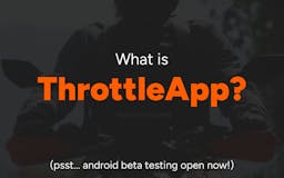 Throttle App media 1