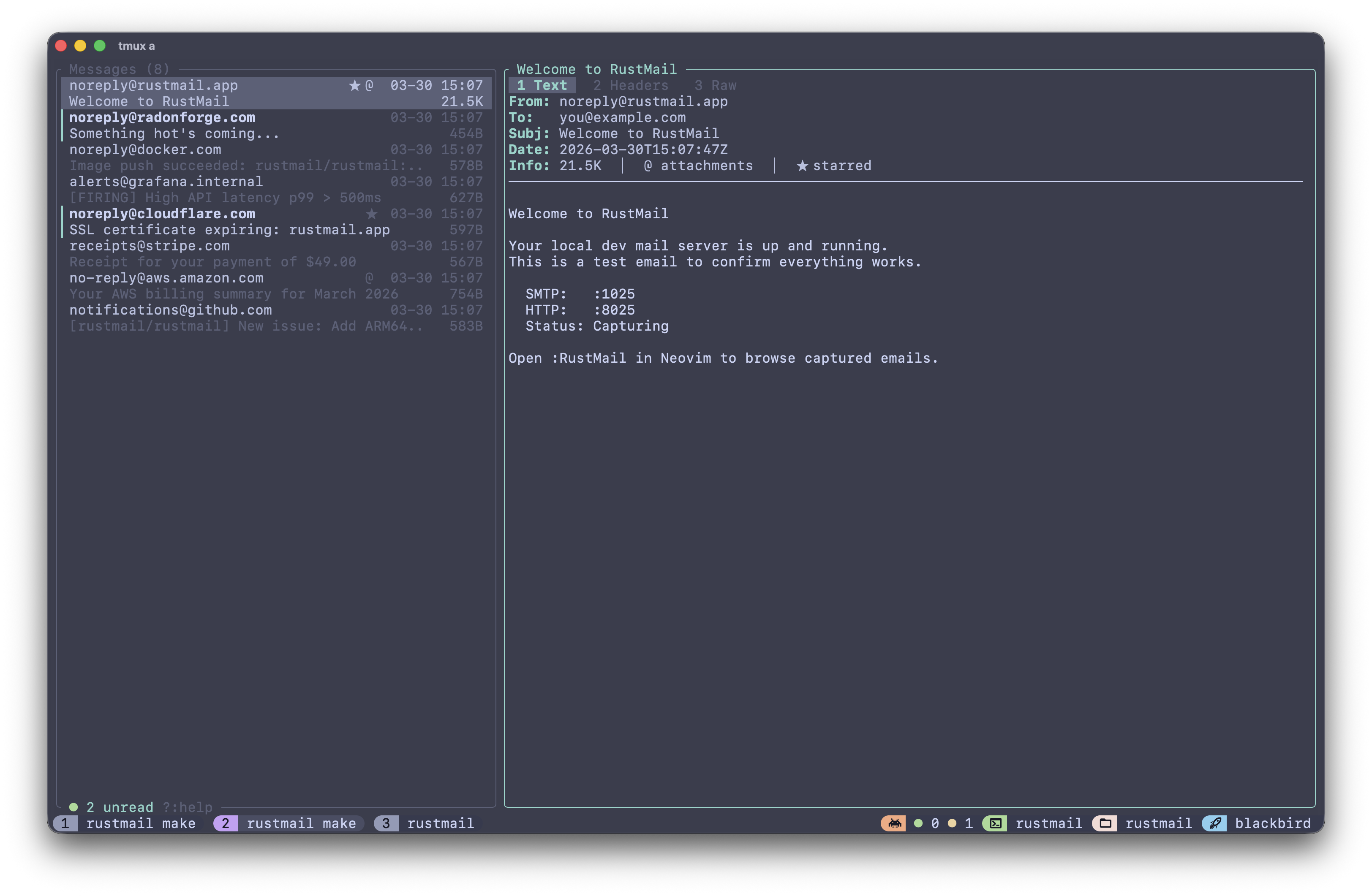 RustMail gallery image