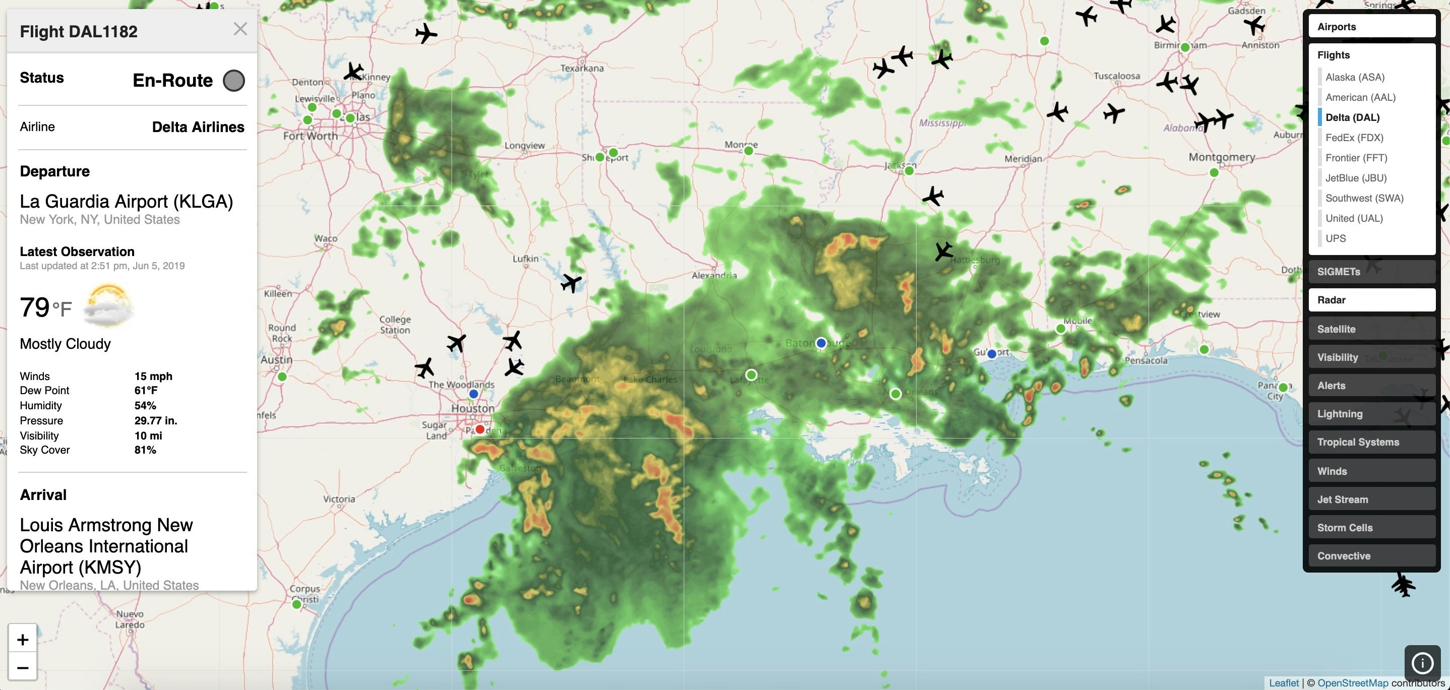 AerisWeather JavaScript SDK gallery image