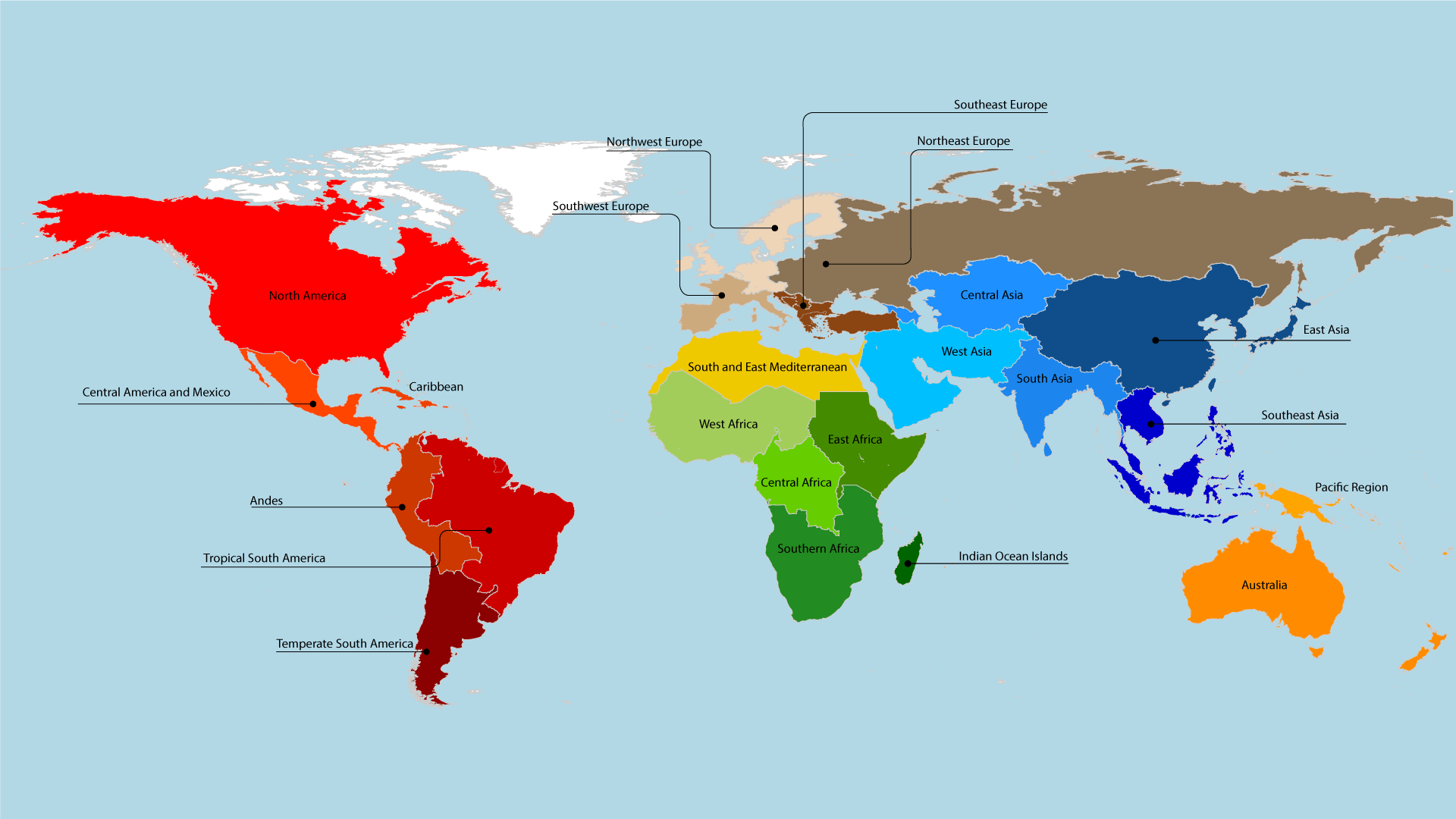 Interactive Food Origin Map media 1