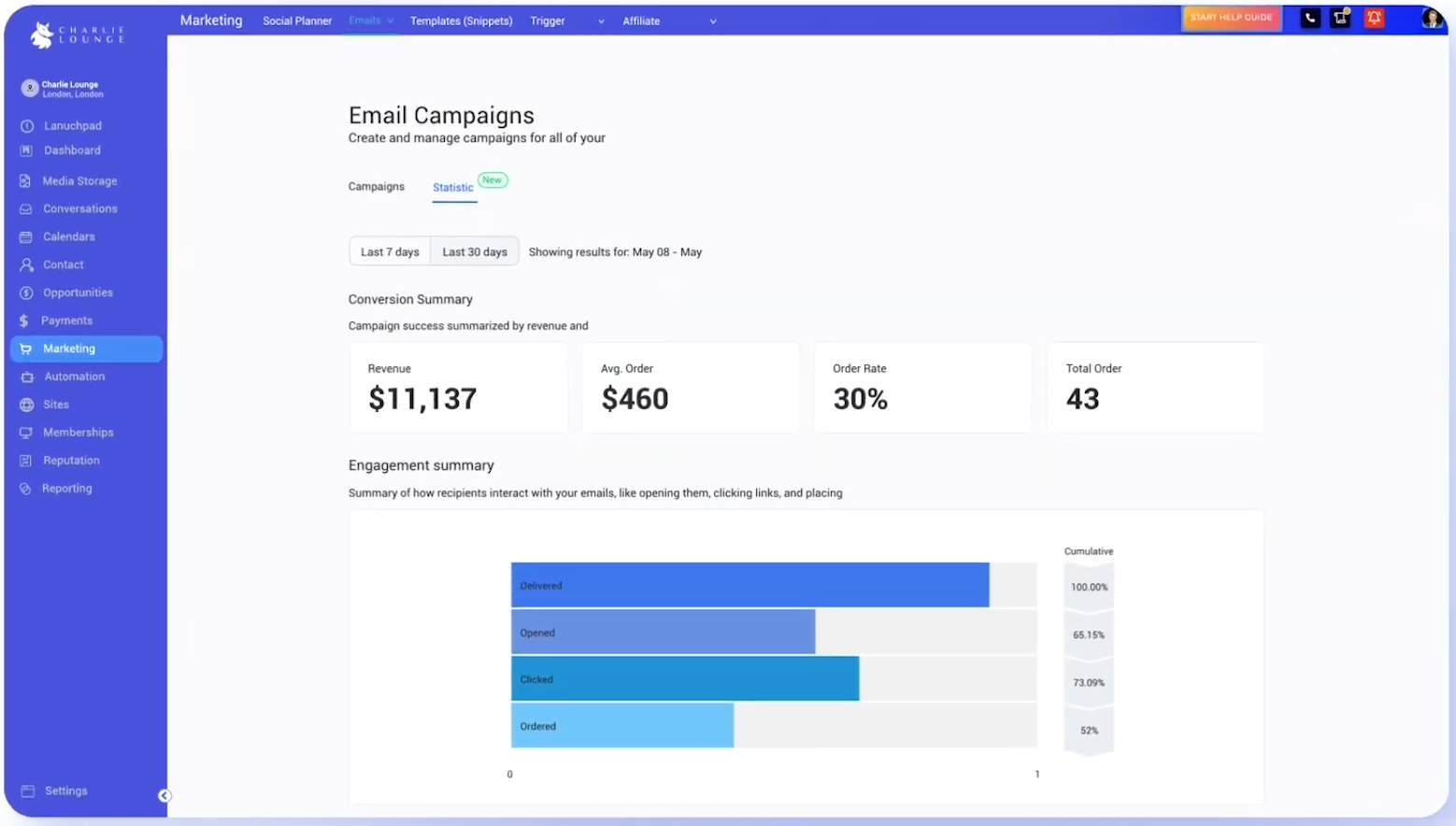 Charlie Lounge gallery image