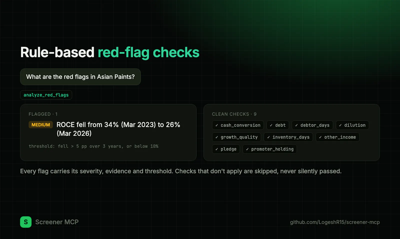 Screener MCP 2.O screenshot 3