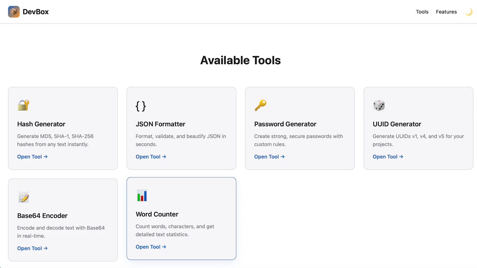 DevBox - Beautiful Developer Tools screenshot 2