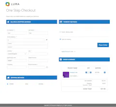 Magento 2 One Step Checkout Extension gallery image