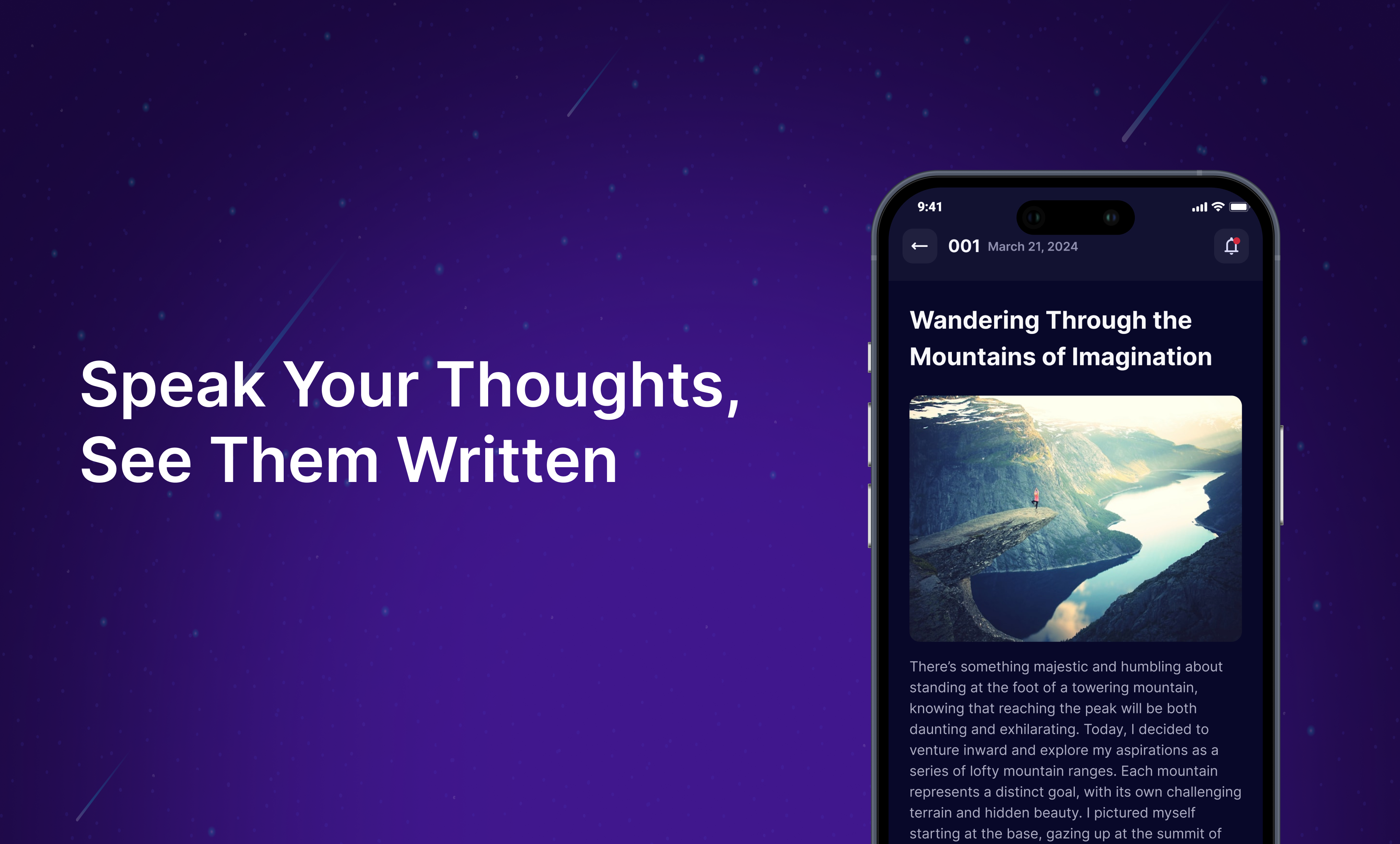 Média Dream Story Live - Ai Application de journalisation - La journalisation s'est facilitée avec l'auto-réflexion guidée par l'IA 3