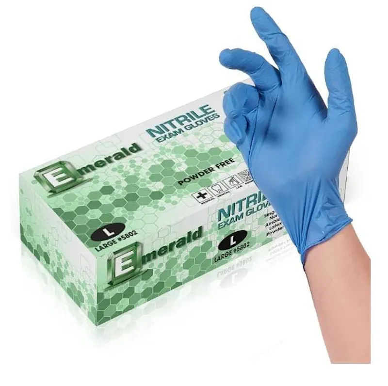 Emerald Nitrile Exam Gloves screenshot 1