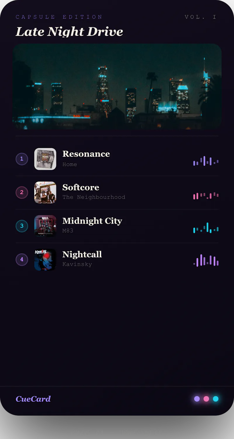 CueCard — Archive Your Era screenshot 2