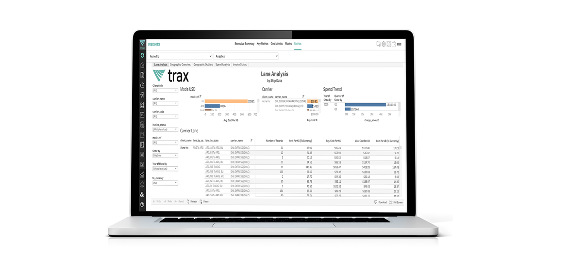 Trax Freight data management software Product Hunt