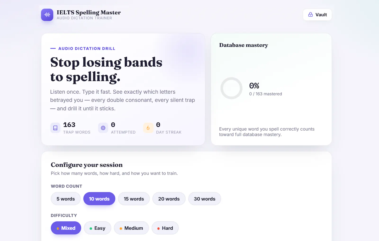 IELTS Spelling Master  screenshot 1