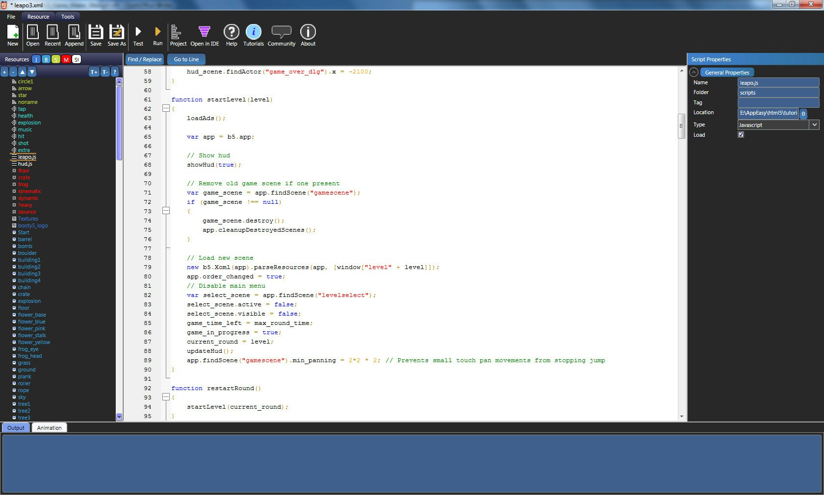 Booty5 HTML5 Web Game Maker and Animator gallery image