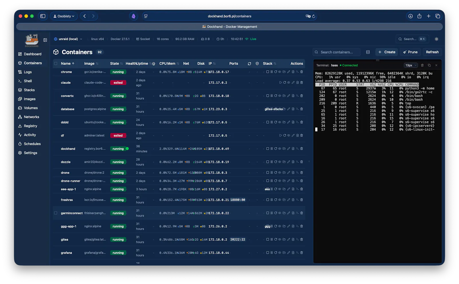 Dockhand screenshot 18