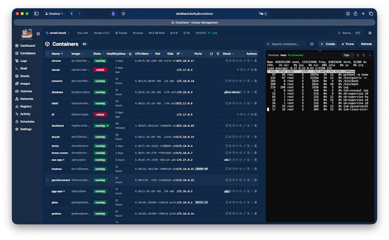 Dockhand screenshot 18
