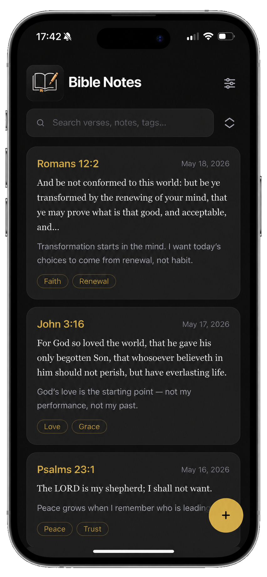 Bible Notes gallery image