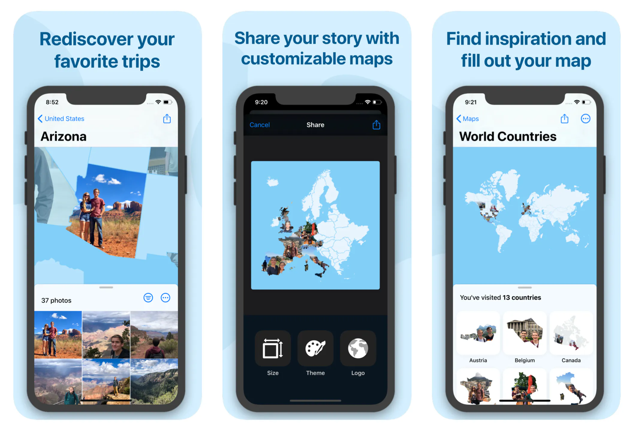 Photgraph Mini Map Photo Map: Let your photos tell the story | Product Hunt