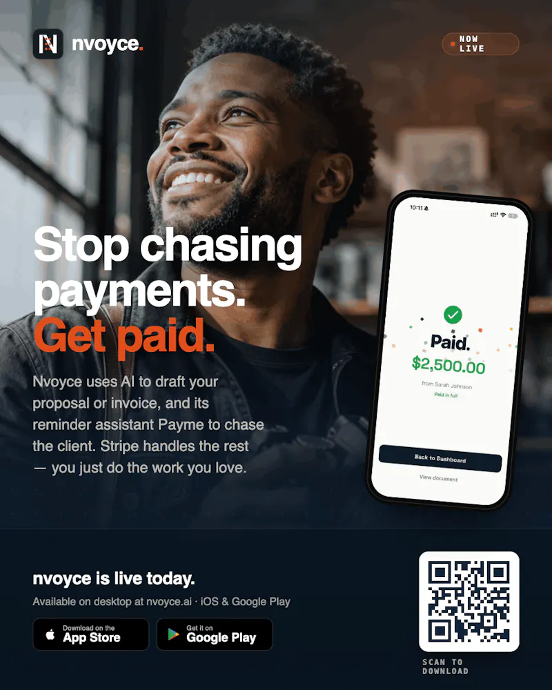 Nvoyce screenshot 2