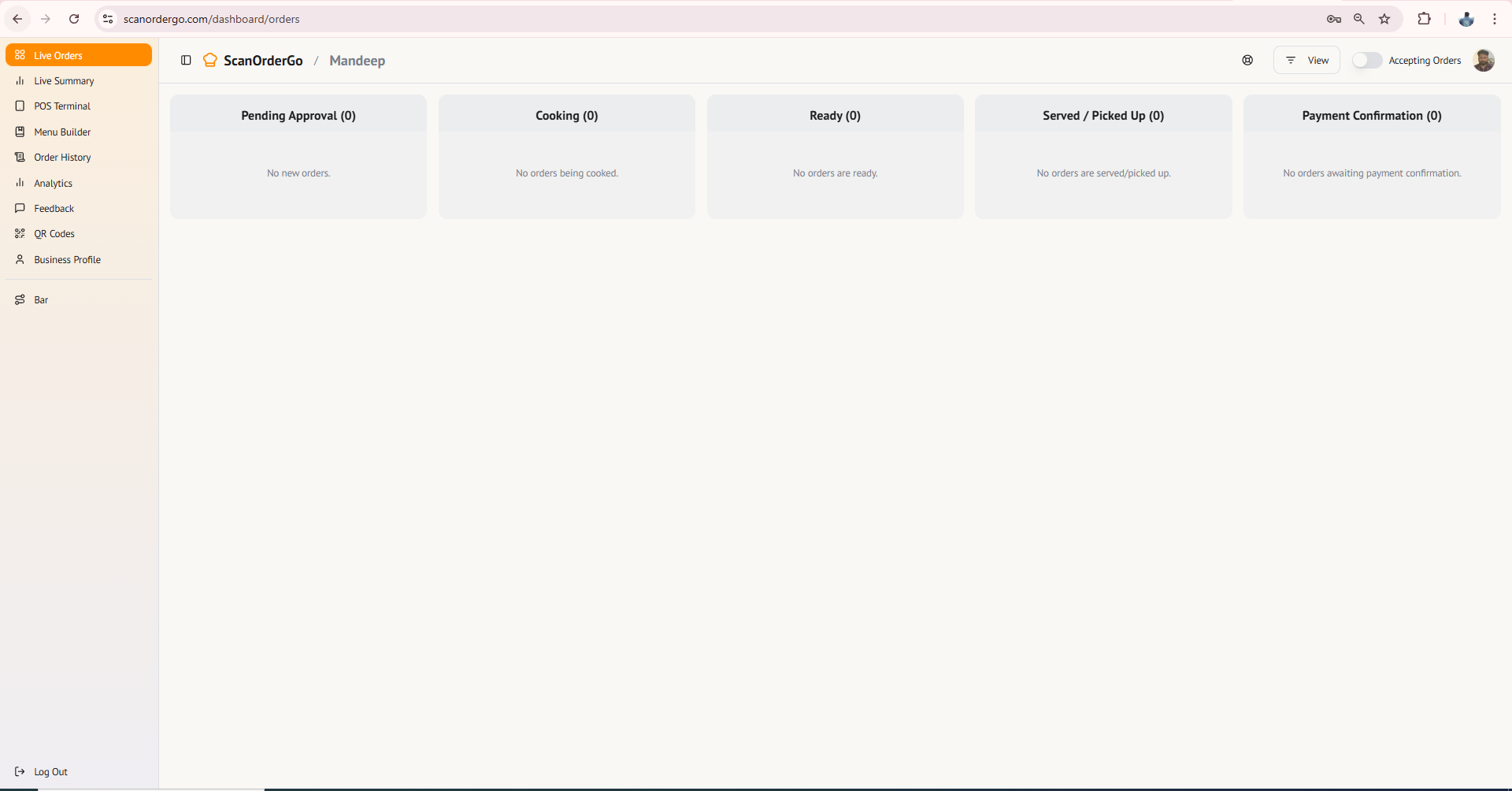 ScanOrderGo gallery image