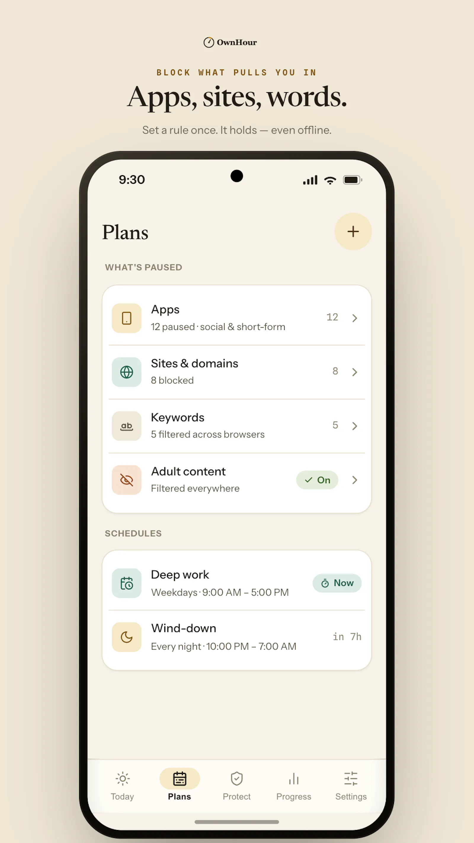 OwnHour screenshot 2