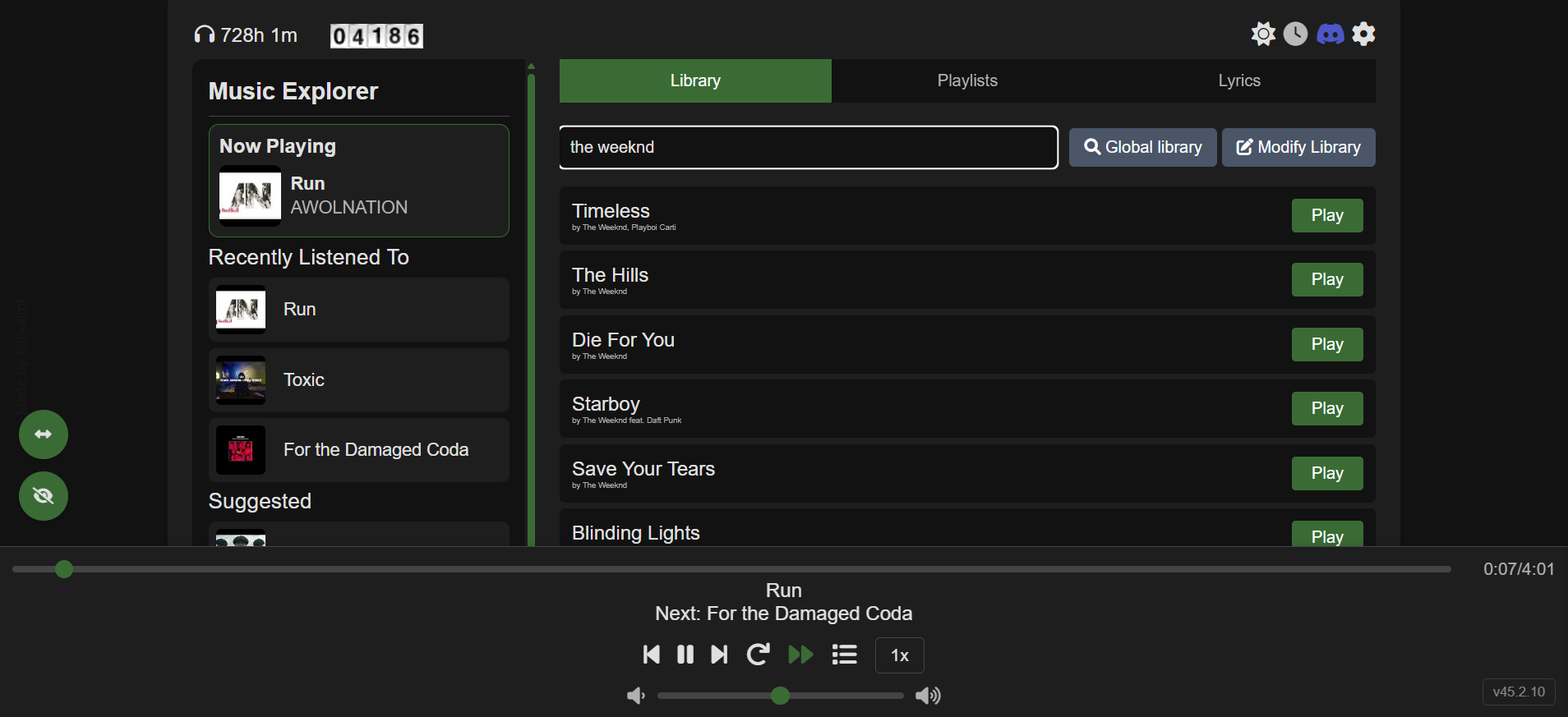 SweetEscape3.0 Music Player Ultimate  - Main product screenshot demonstrating key features and user interface