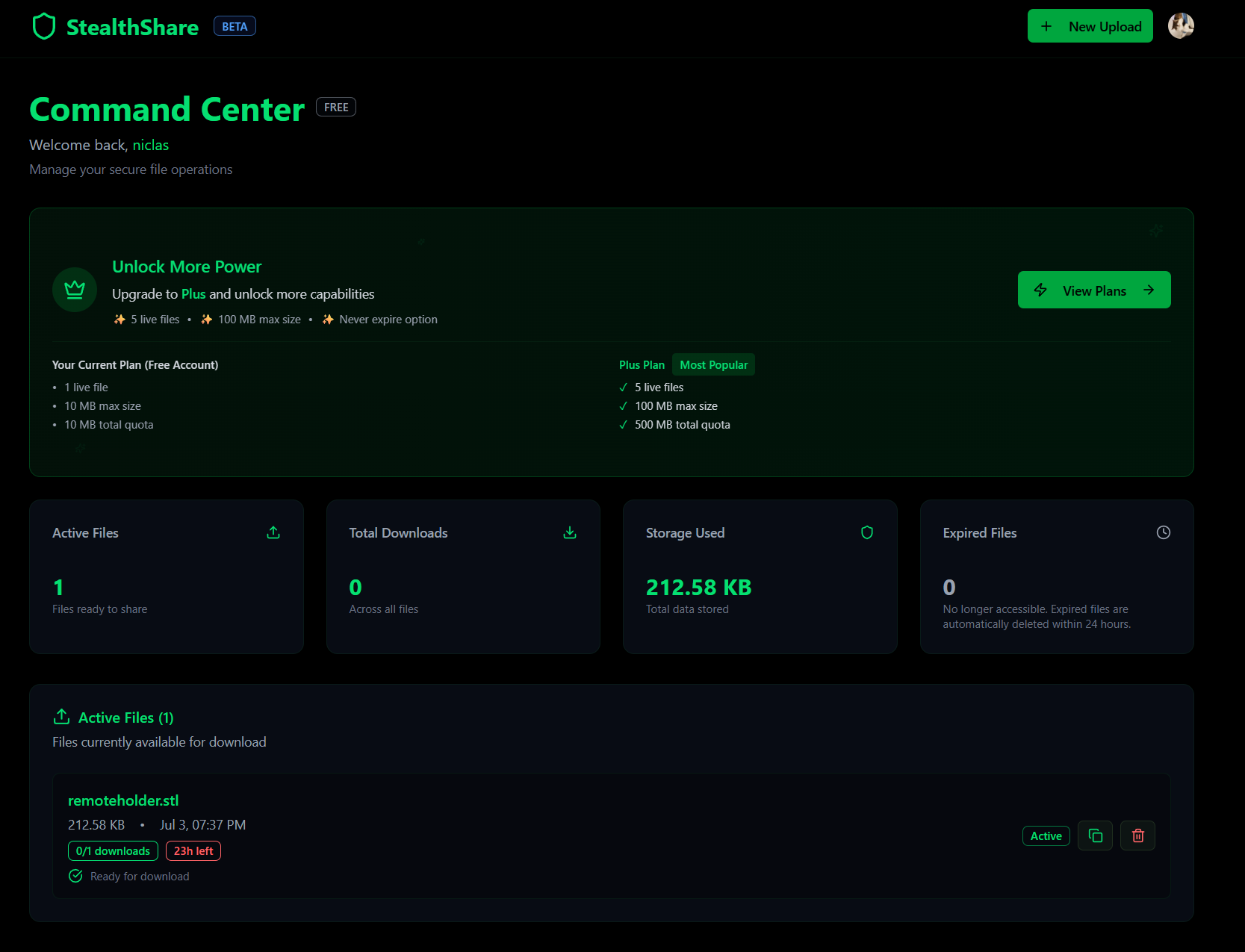 StealthShare gallery image