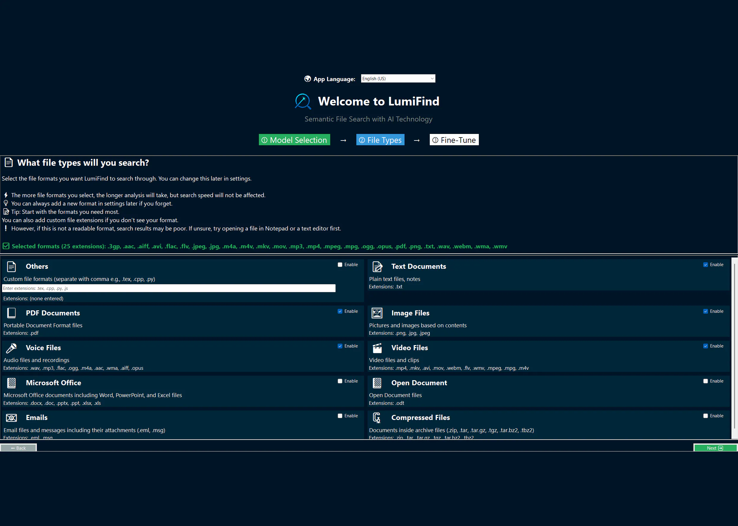 LumiFind - AI-Powered Local File Search gallery image
