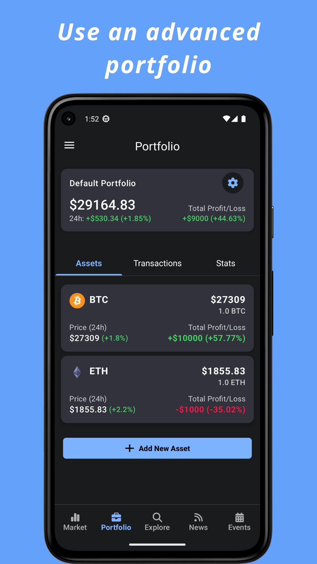Crypto Hub - Coin Stats, Tracker & Tools gallery image