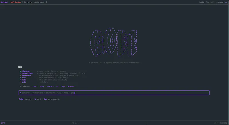 Qore screenshot 1