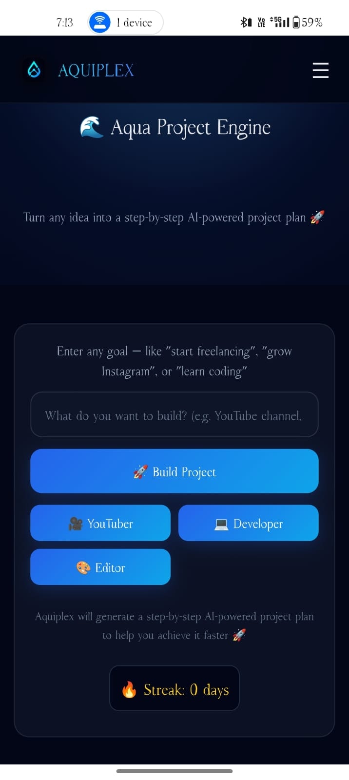 Aquiplex gallery image