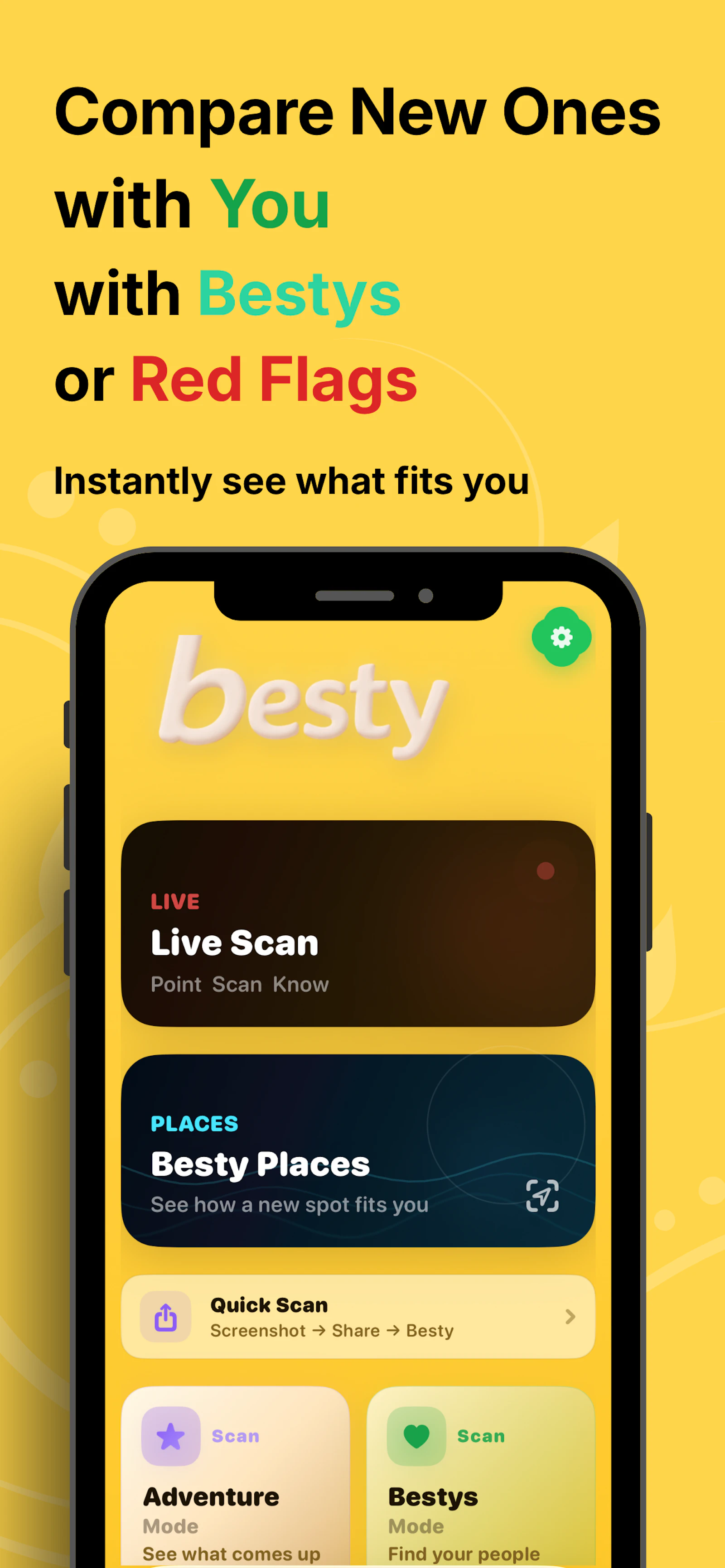 Besty : Find your Besties screenshot 1