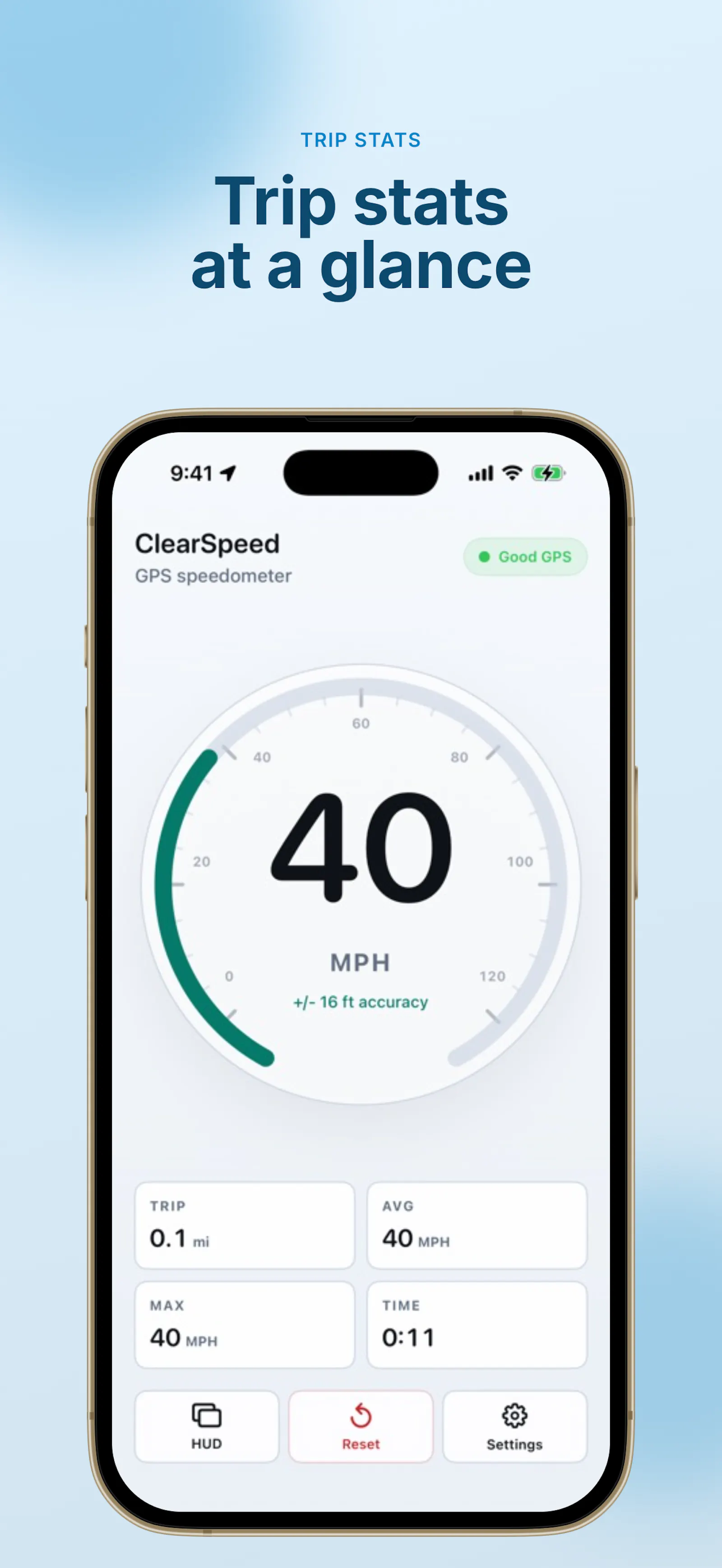 ClearSpeed GPS screenshot 5