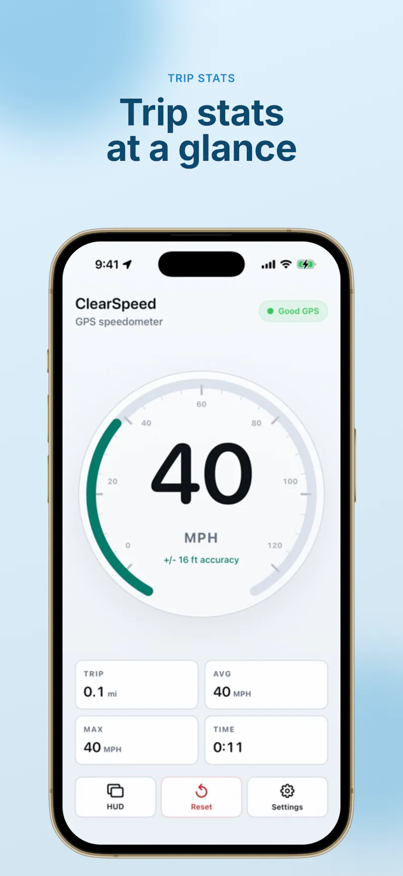 ClearSpeed GPS screenshot 5