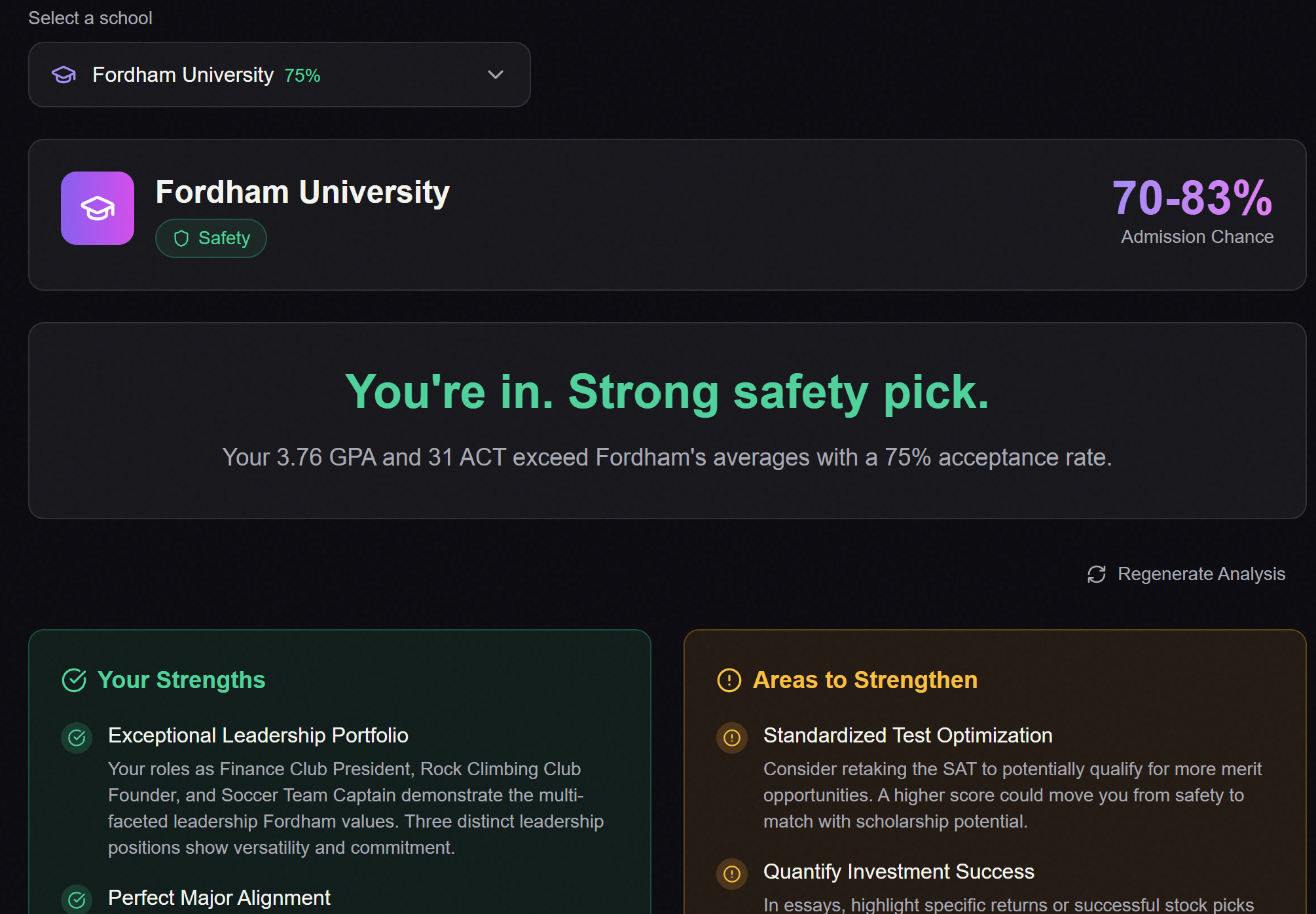 AdmitOdds — Know Your Real Chances gallery image