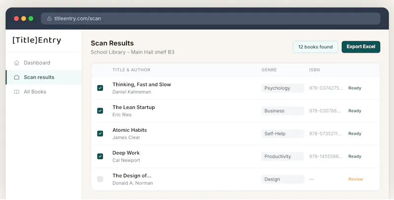 TitleEntry screenshot 1