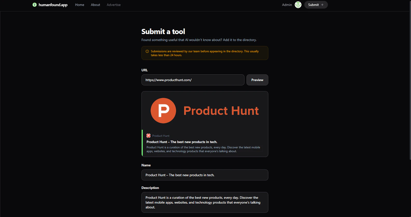 HumanFound screenshot 3