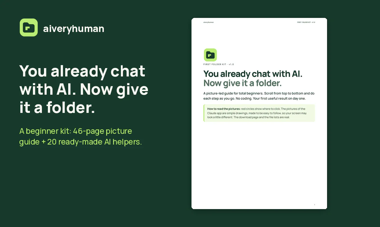 aiveryhuman: First Folder Kit gallery image