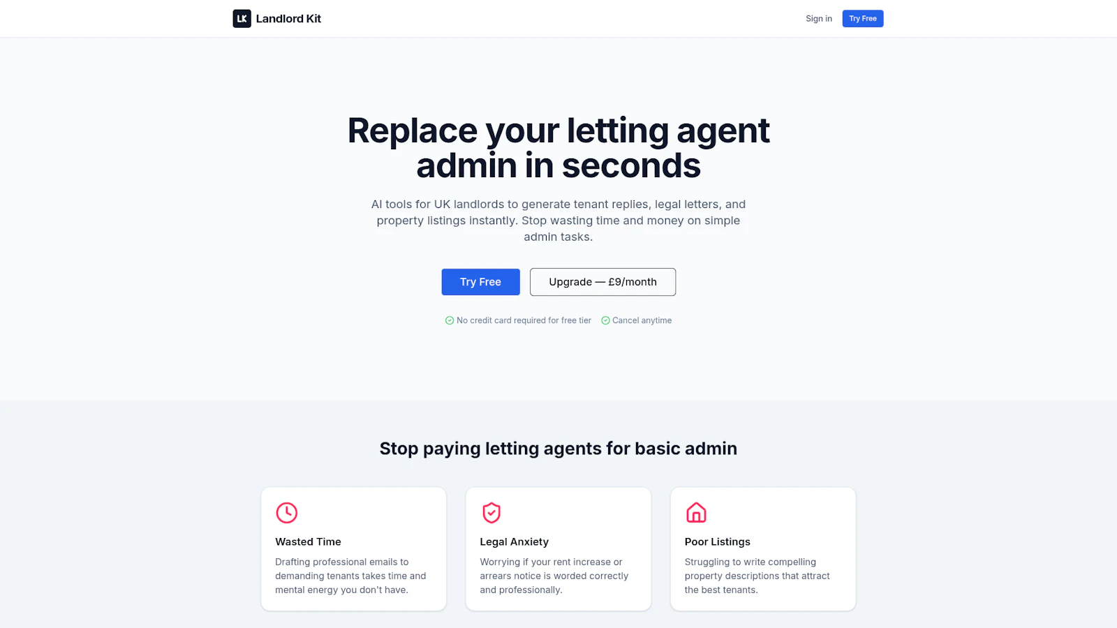 Landlord Kit screenshot 1